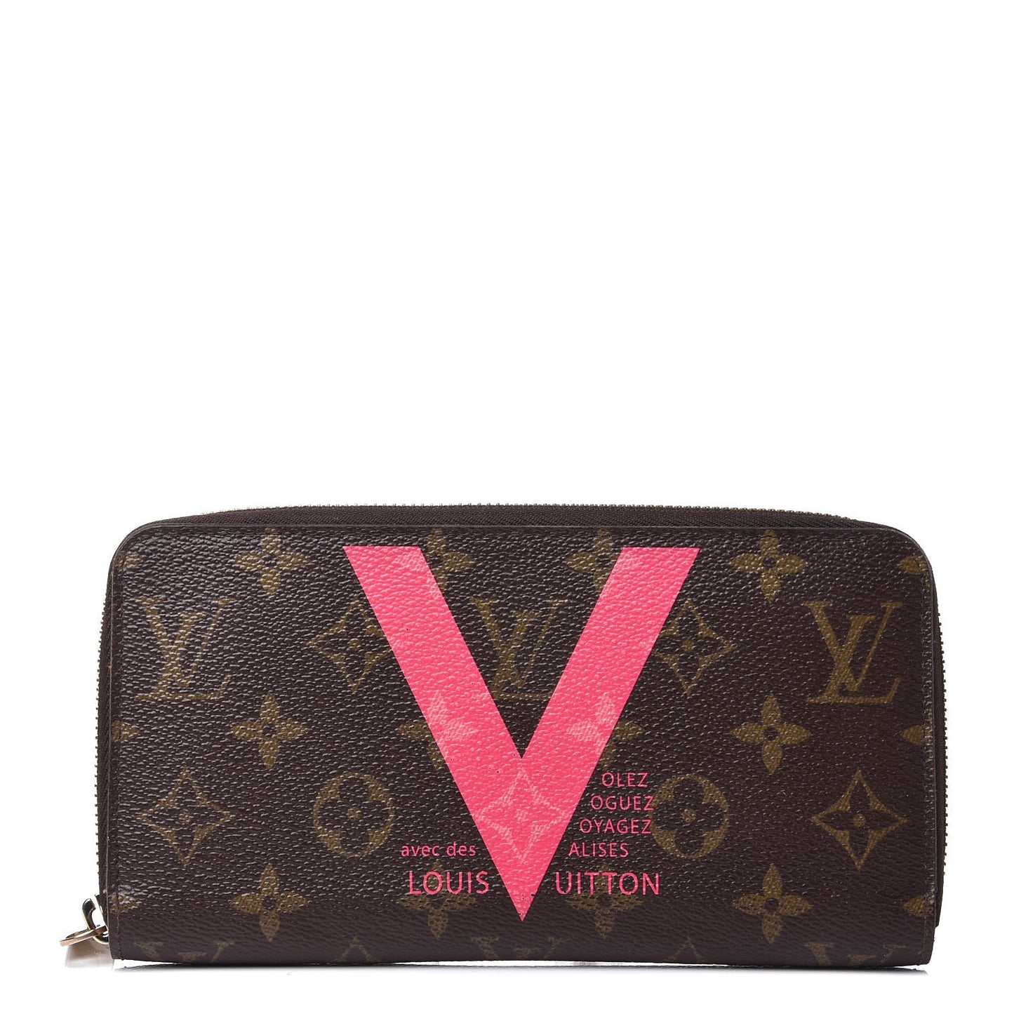 Monogram V Zippy Wallet Grenade