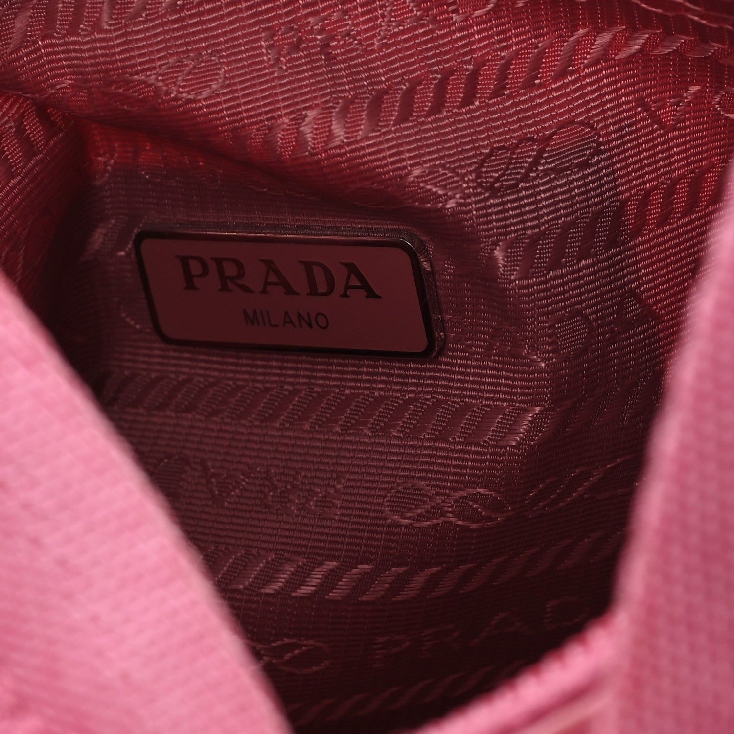Prada Tessuto Nylon Mini Re-Edition 2000 Bag Begonia 6 of 11