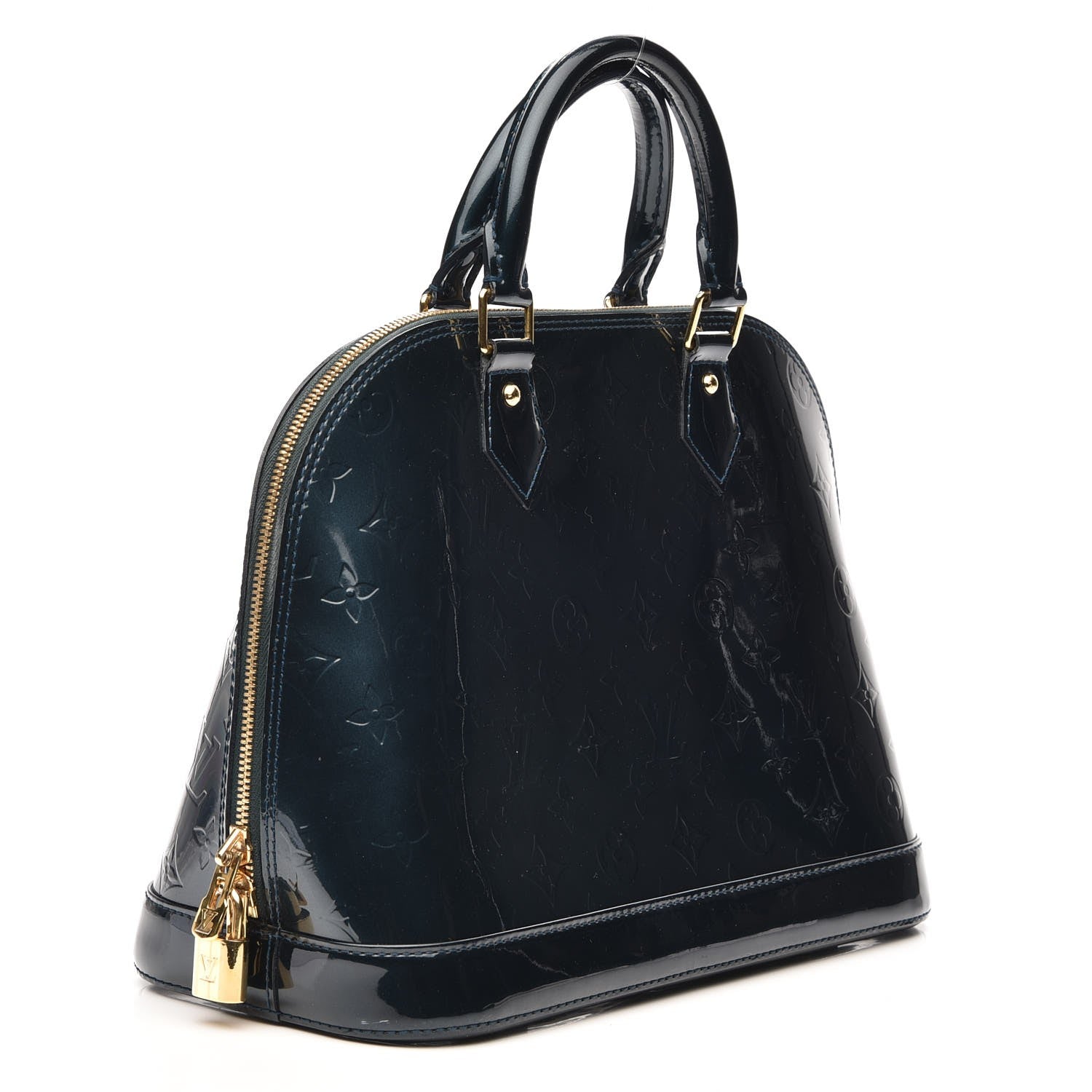Louis Vuitton Vernis Alma PM Blue Nuit 3 of 6