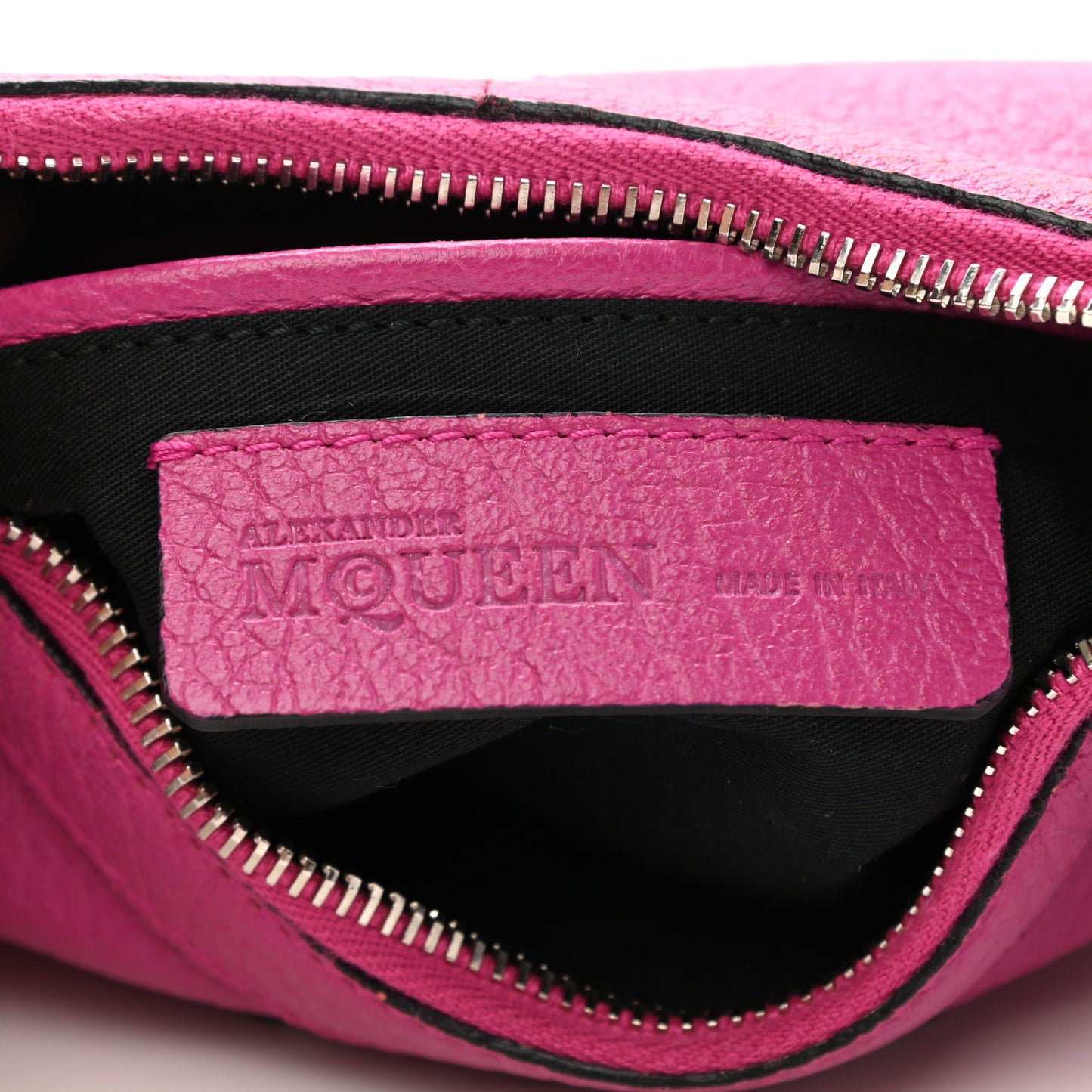 Calfskin De Manta Clutch Pink