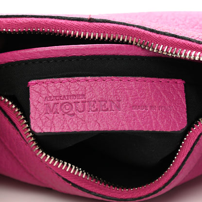 Alexander McQueen Calfskin De Manta Clutch Pink 6 of 14