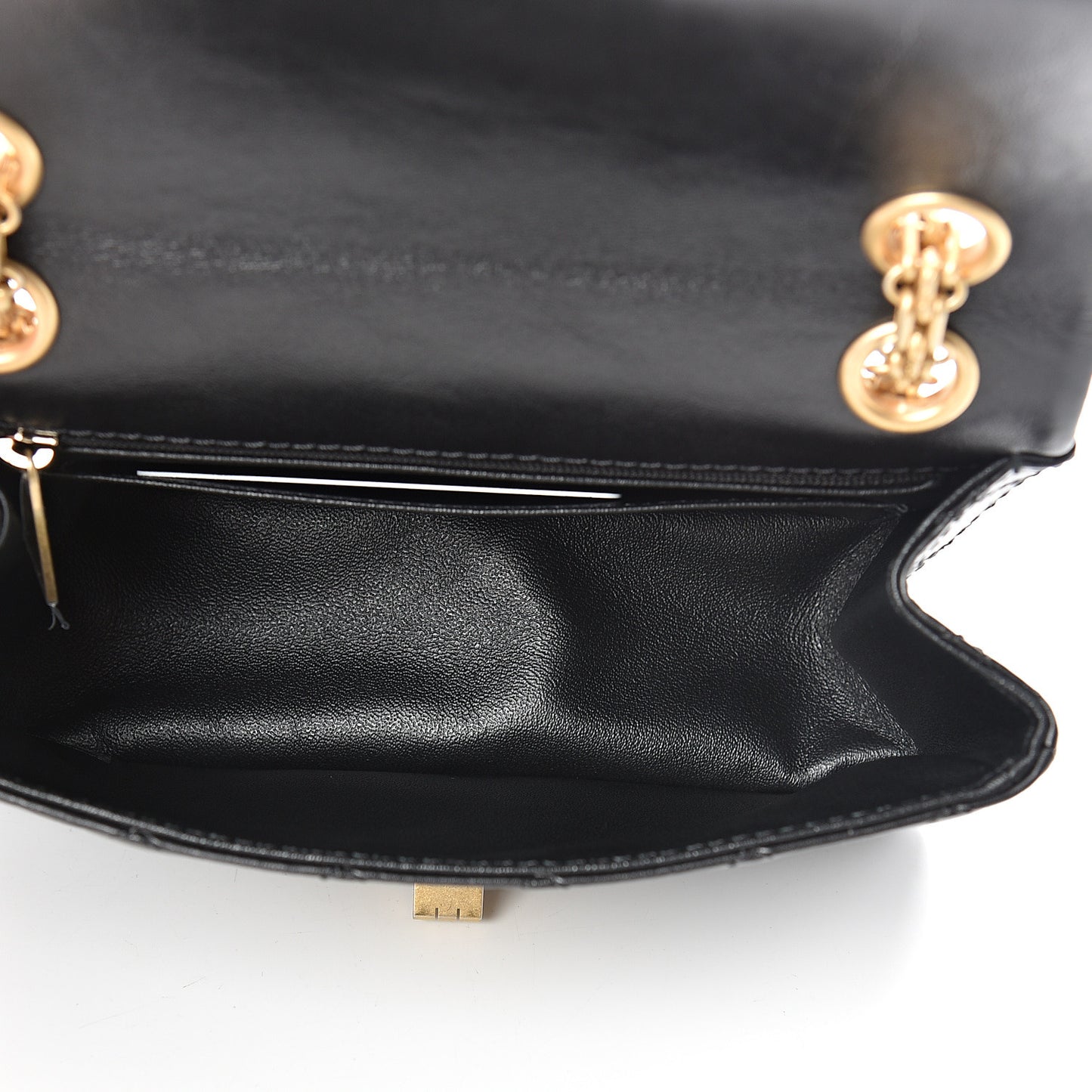 Aged Calfskin Quilted 2.55 Reissue Mini Flap Black