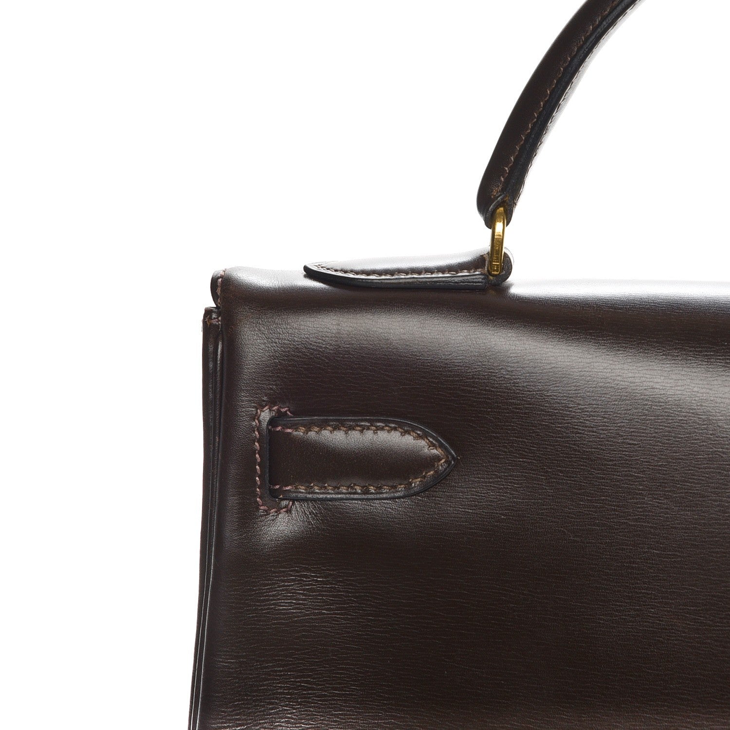Hermes Box Kelly Retourne 32 Chocolate 21 of 22