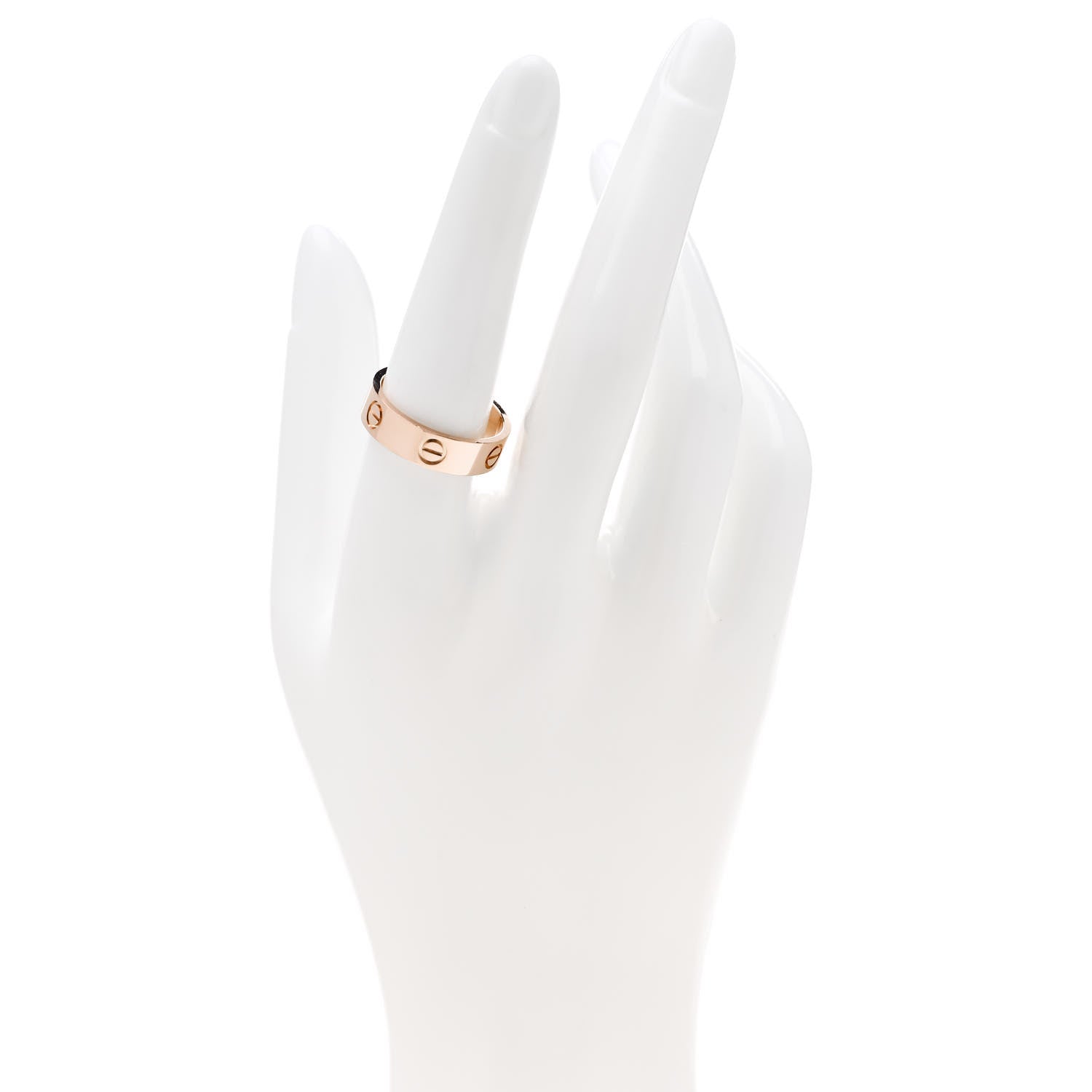 Cartier 18K Pink Gold 5.5mm LOVE Ring 57 8 2 of 5
