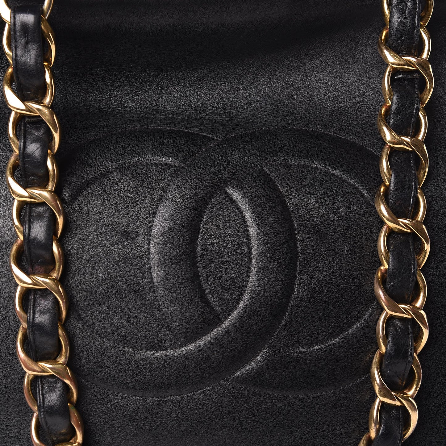 Lambskin CC Tote Black
