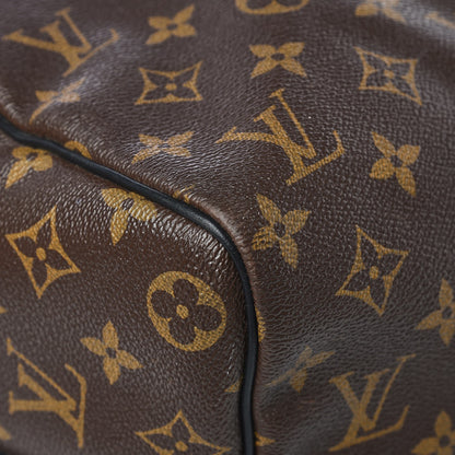 Louis Vuitton Monogram Macassar Keepall Bandouliere 45 10 of 11