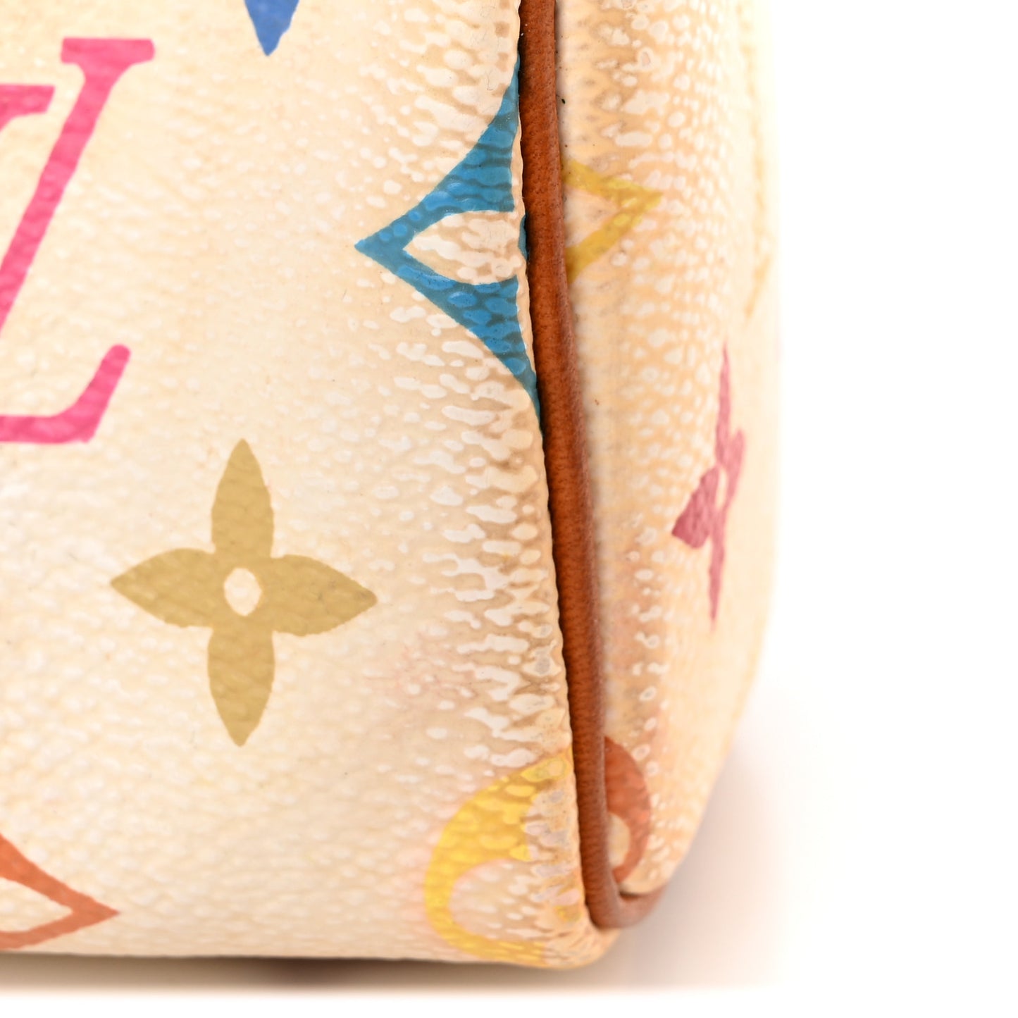 Monogram Multicolor Mini Sac HL Speedy White