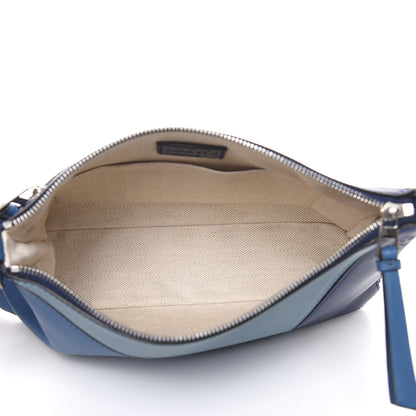 Loewe Calfskin Mini Puzzle Bag Marine Stone Steel Blue 5 of 9