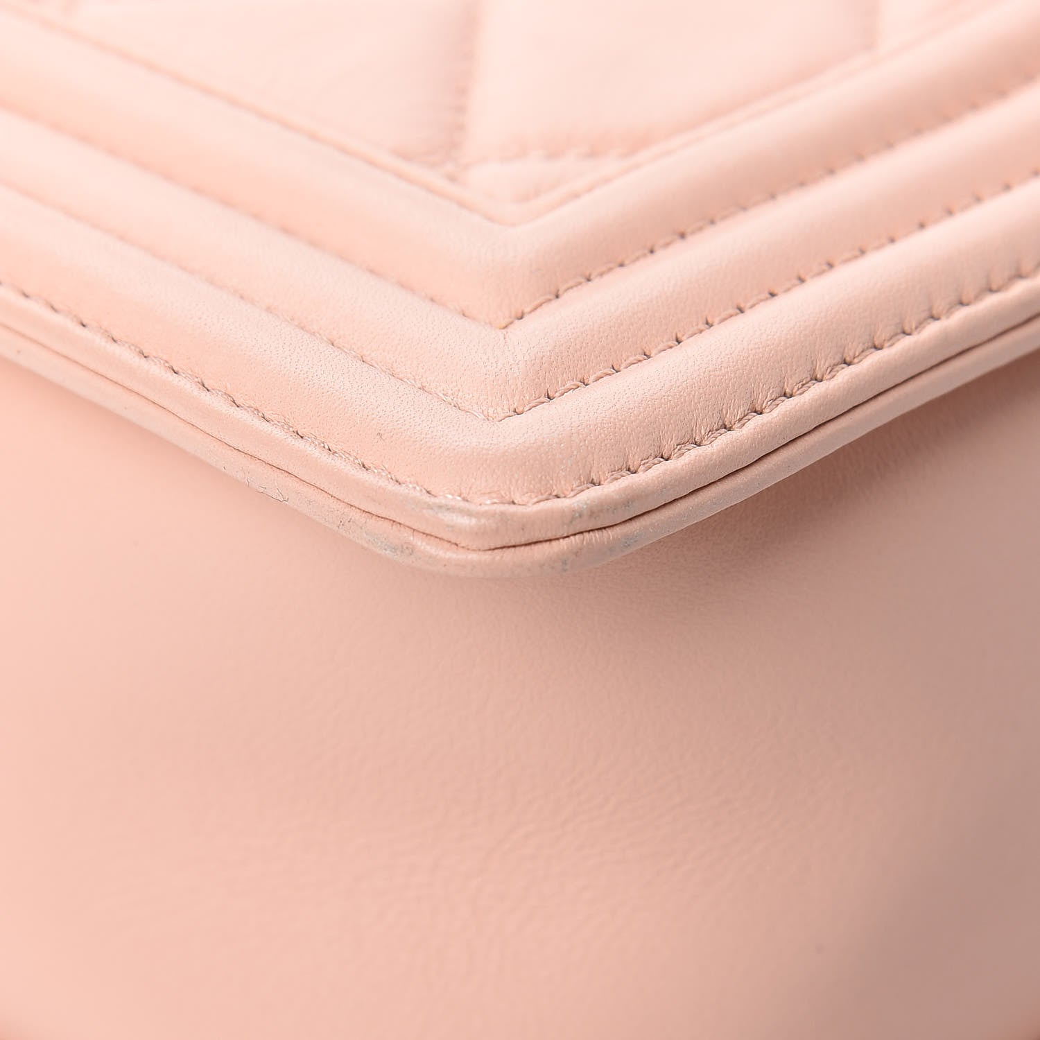 Chanel Calfskin Quilted New Medium Boy Flap Light Pink 11 of 17