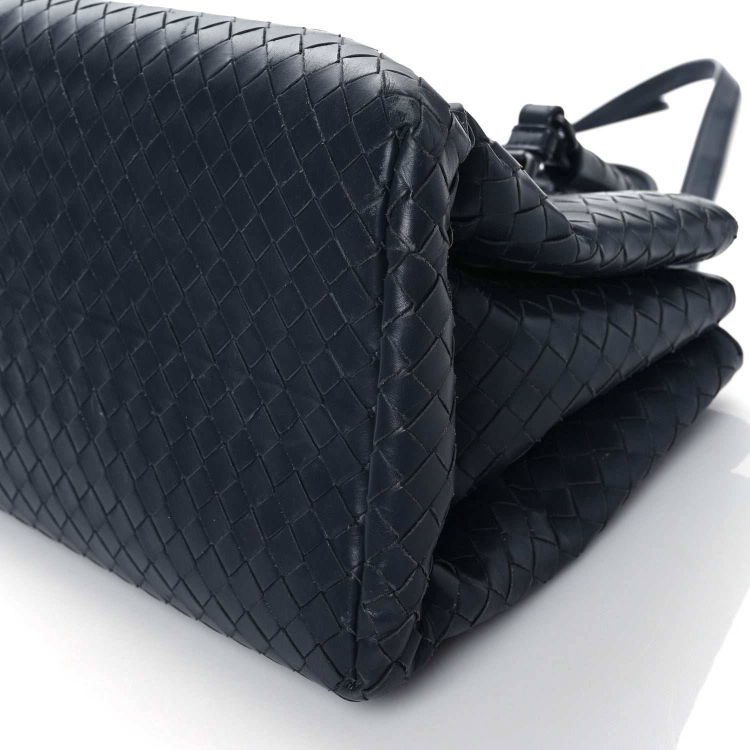 Bottega Veneta Nappa Intrecciato Medium Roma Tote Atlantic 9 of 11