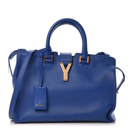 Saint Laurent Calfskin Small Classic Y Cabas Royal Blue 1 of 12