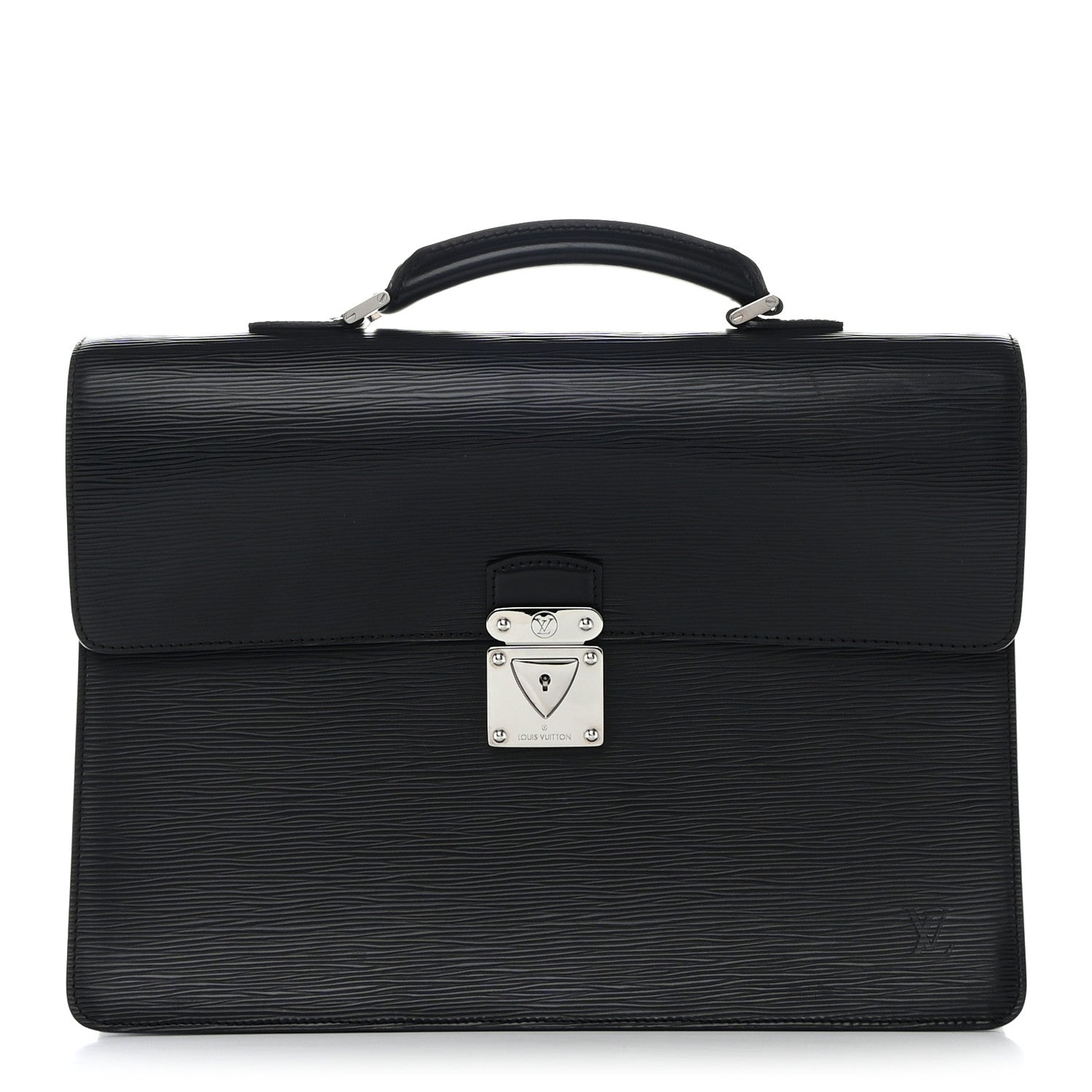 Louis Vuitton Epi Robusto 1 Compartment Briefcase Black 1 of 8