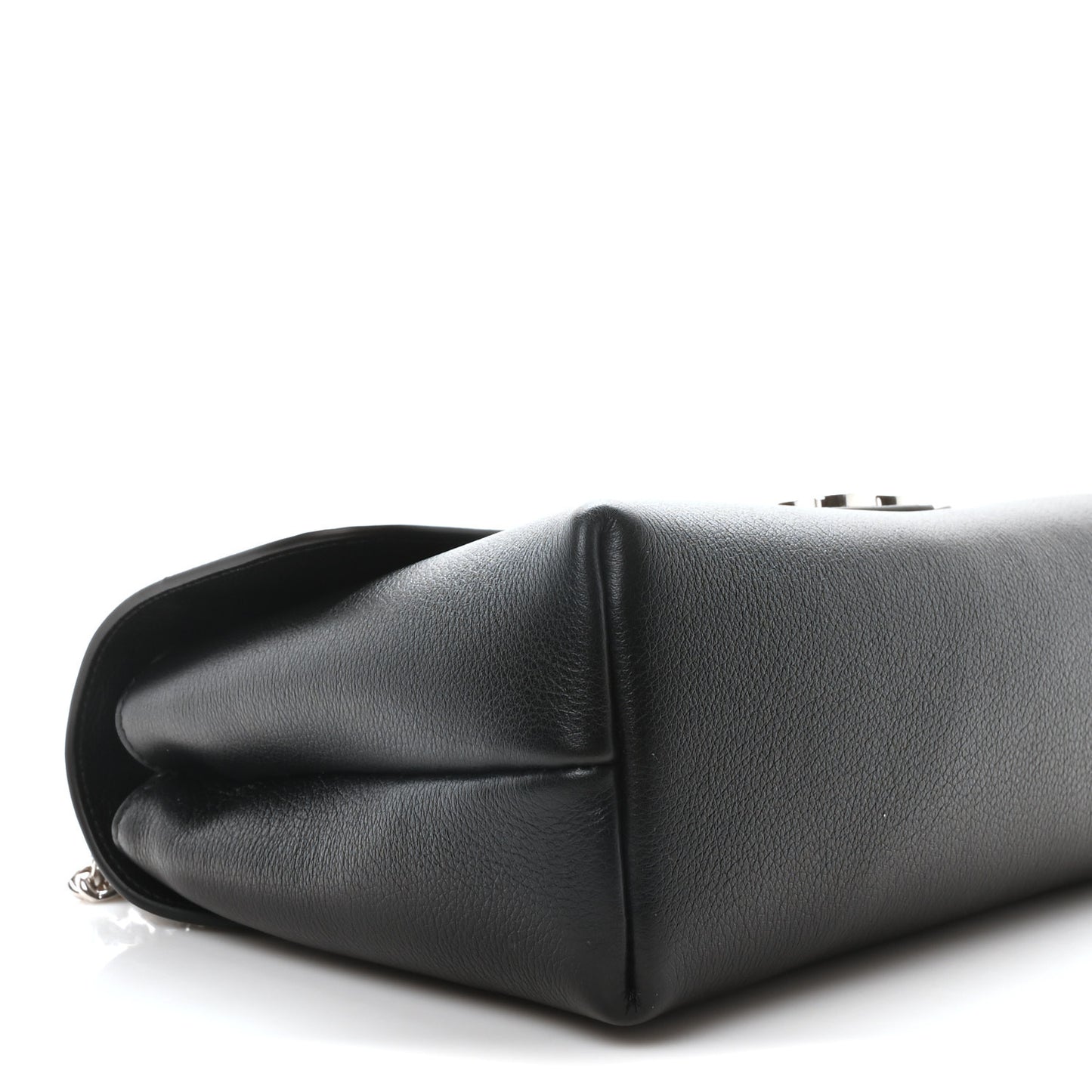 Supple Calfskin Medium Victoire Bag Black