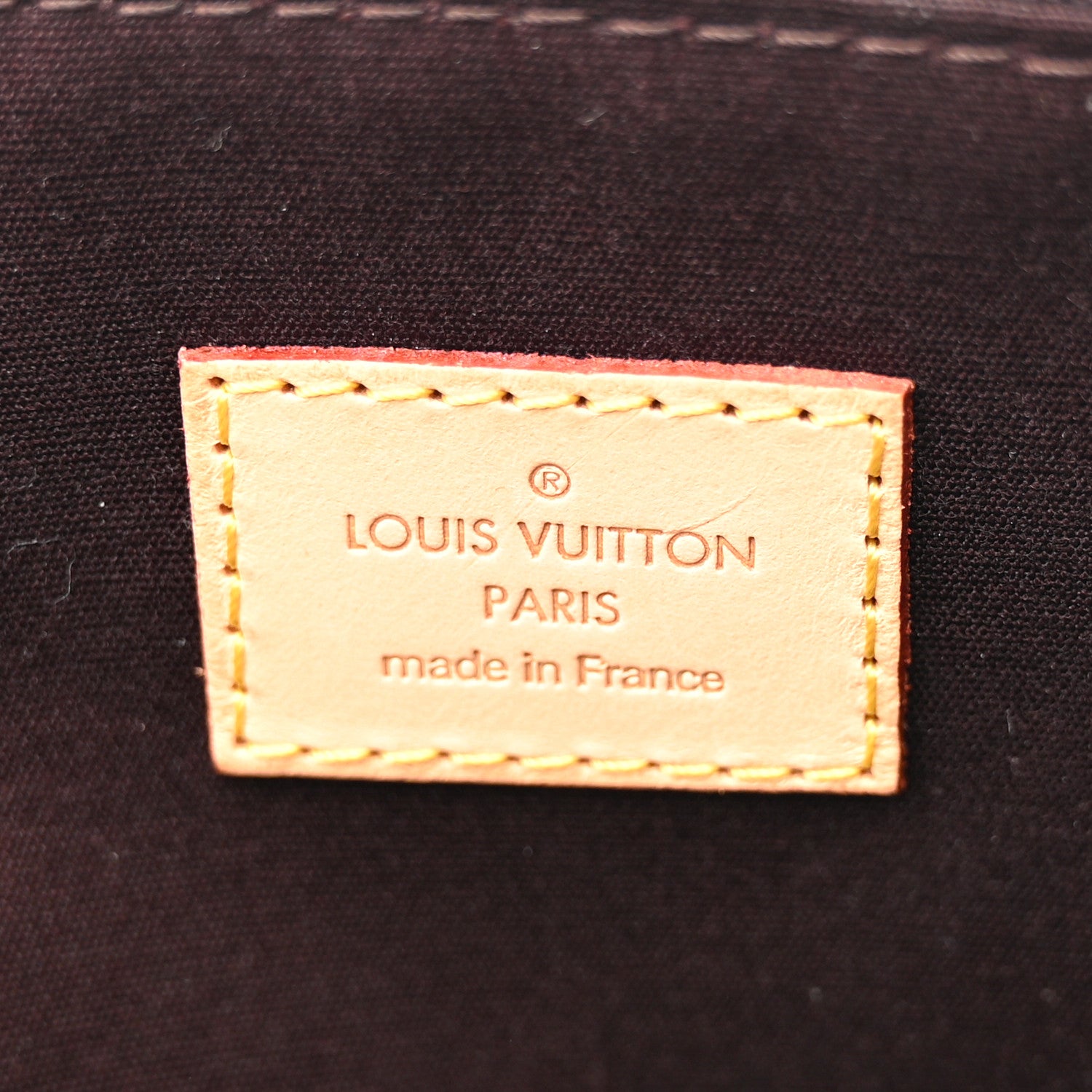 Louis Vuitton Vernis Bellevue GM Amarante 6 of 9