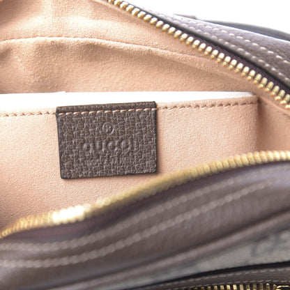 Gucci GG Supreme Monogram Web Small Ophidia Belt Bag 75 30 Dark Brown 5 of 9