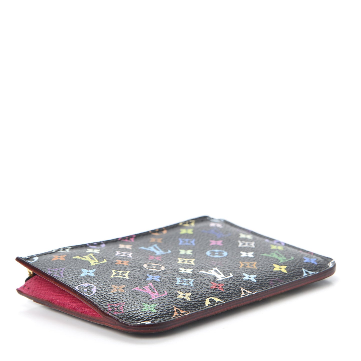 Monogram Multicolor Key Pouch Black Grenade