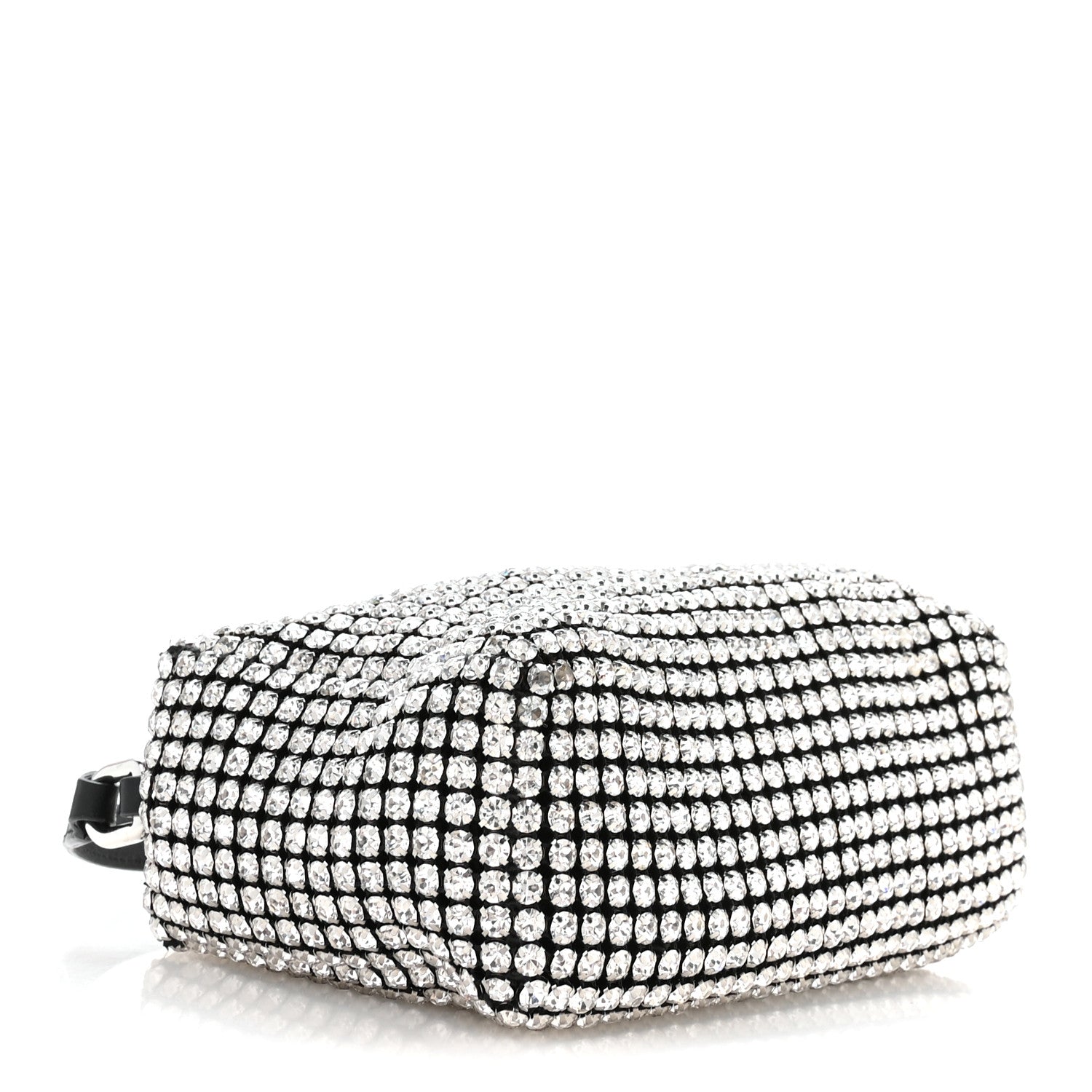 美品 Alexander Wang Heiress ミニ ラインストーン バッグ Alexander Wang Mesh Crystal Rhinestone Mini Heiress Pouch Black