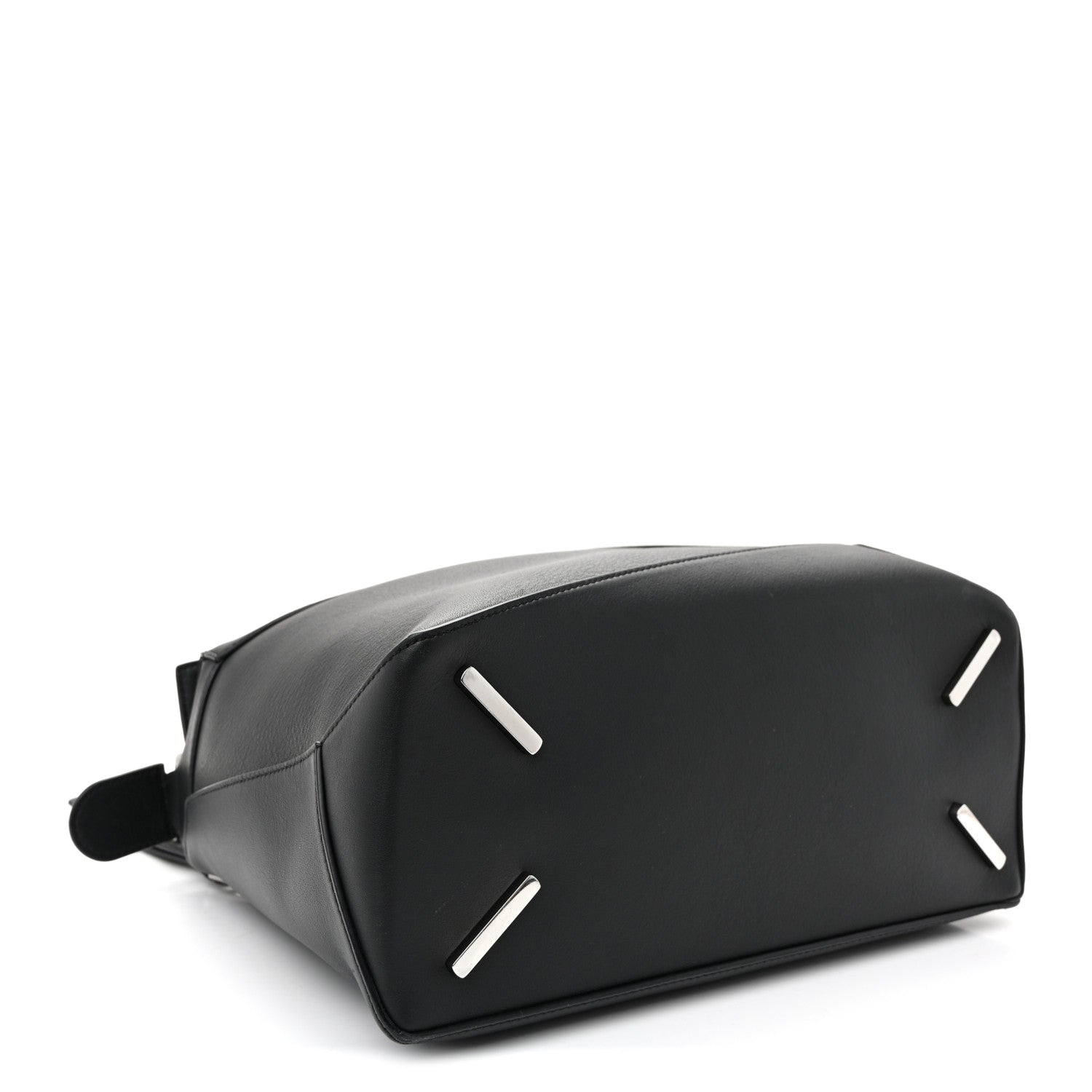 Loewe Calfskin Medium Puzzle Edge Bag Black 4 of 9