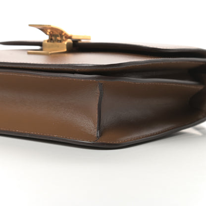 Celine Box Calfskin Teen Classic Box Flap Bag Camel 10 of 13