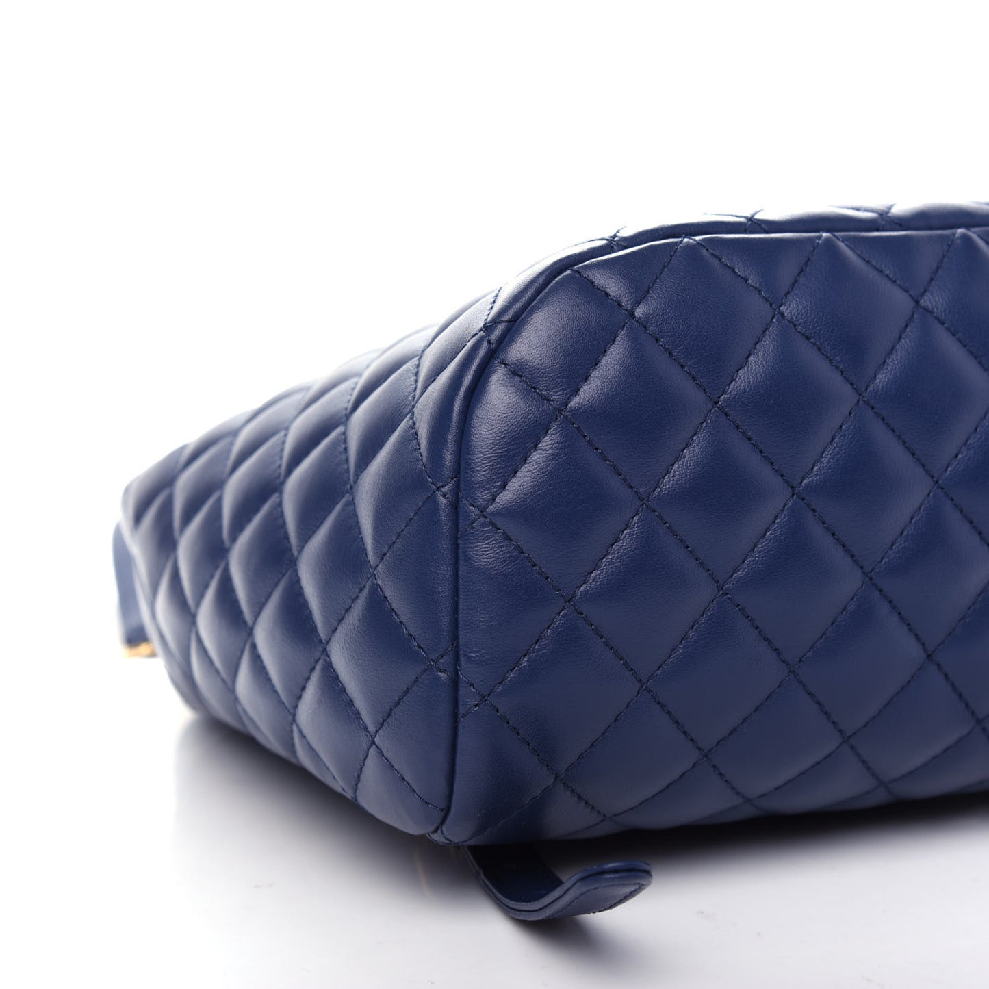 Calfskin Quilted Small Urban Spirit Backpack Navy