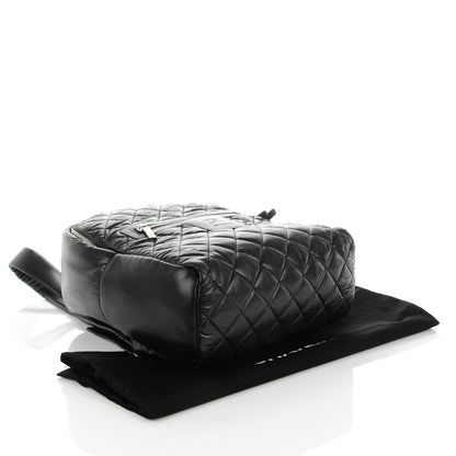Chanel Nylon Quilted Coco Cocoon Backpack Black 4 of 7
