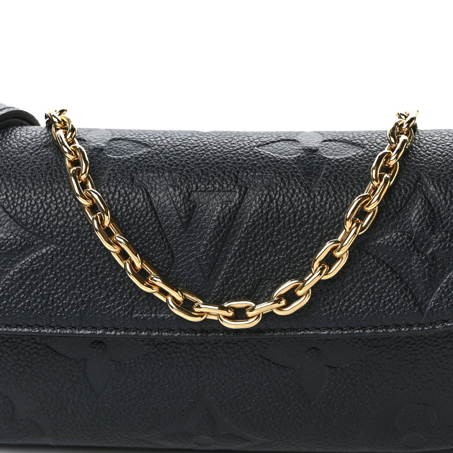 Empreinte Monogram Giant Ivy Wallet On Chain Black