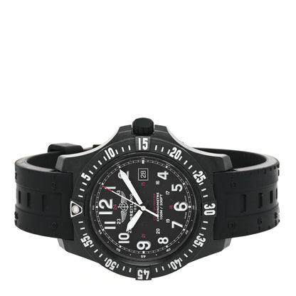 Breitling Breitlight Rubber 45mm Colt Skyracer Quartz Watch Black X74320 2 of 5