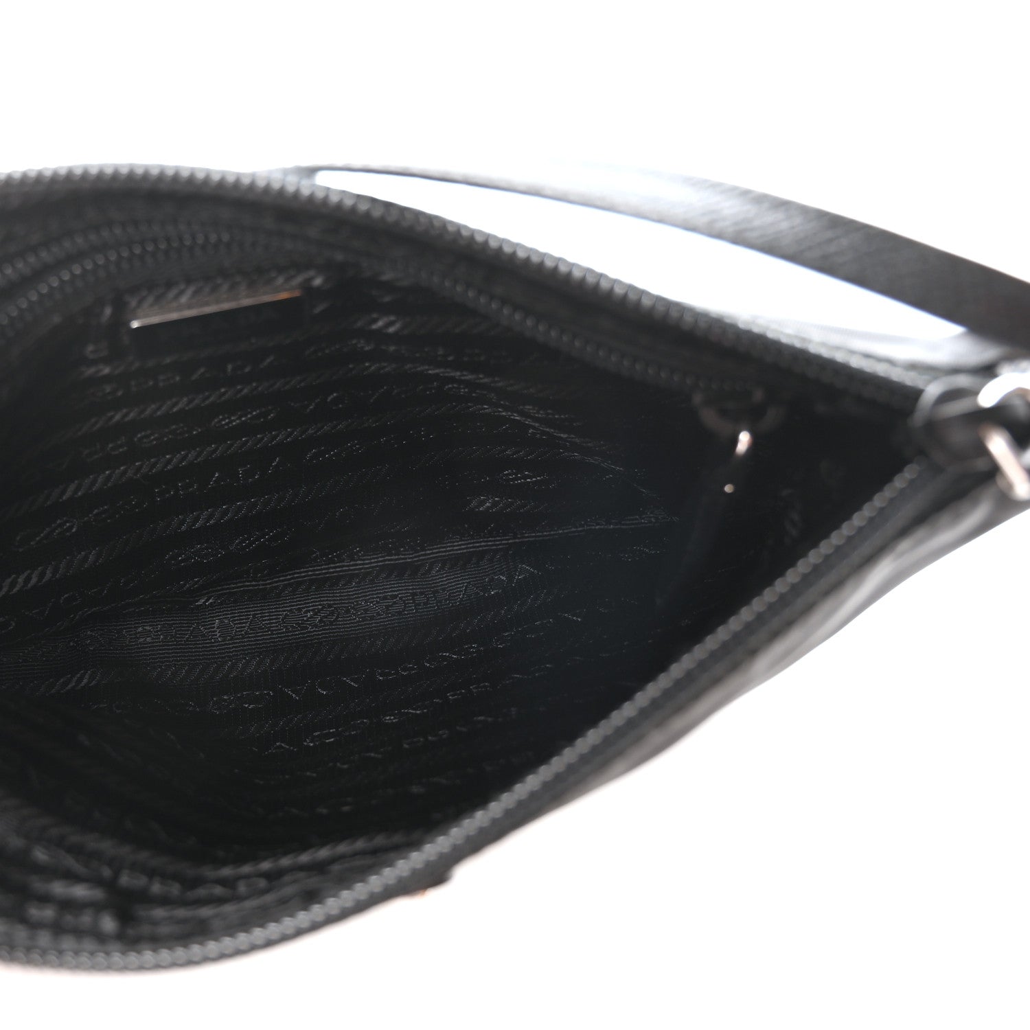 Prada Re-Nylon Vela Pouch Black 5 of 10