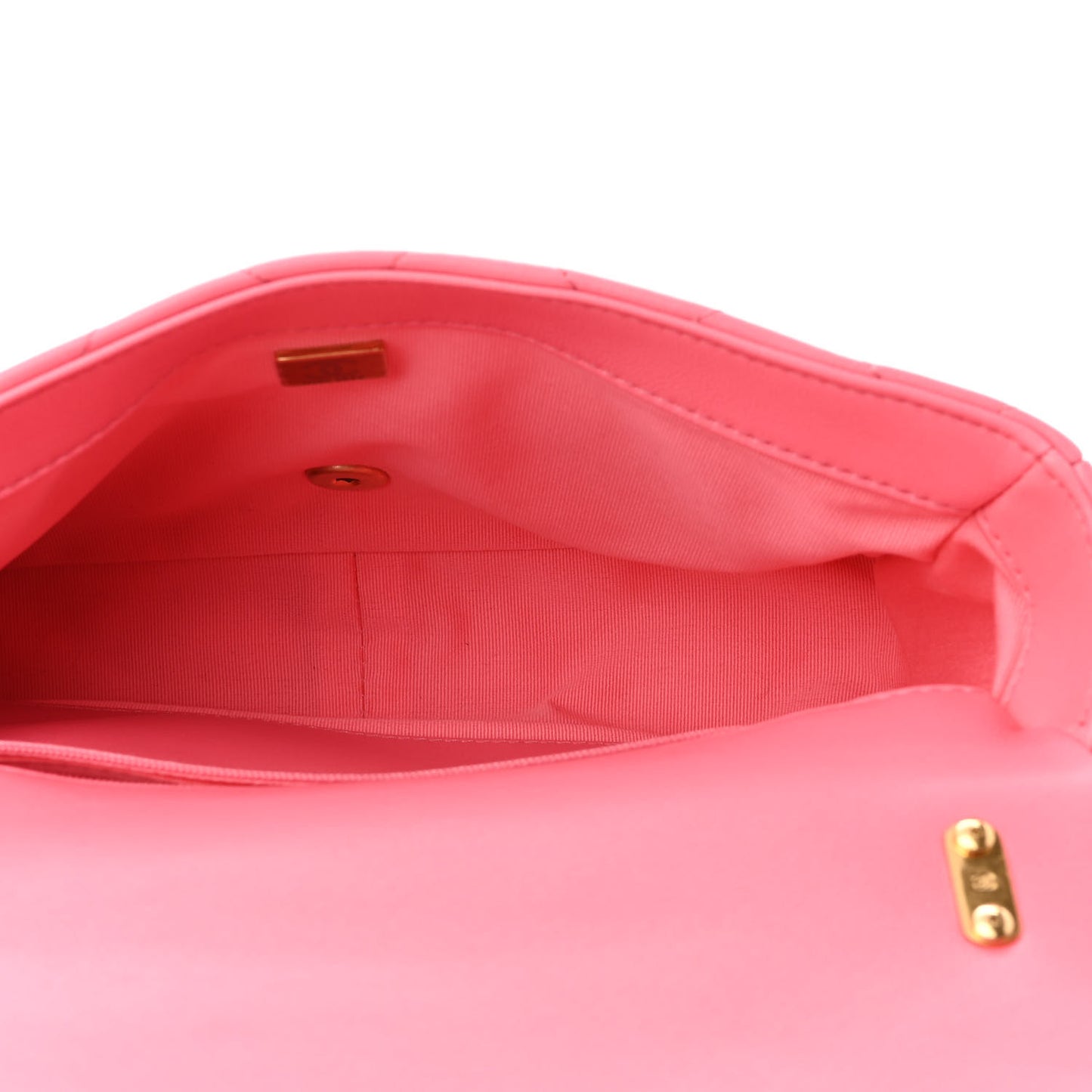 Lambskin Quilted Large CC Funky Town Flap Pink