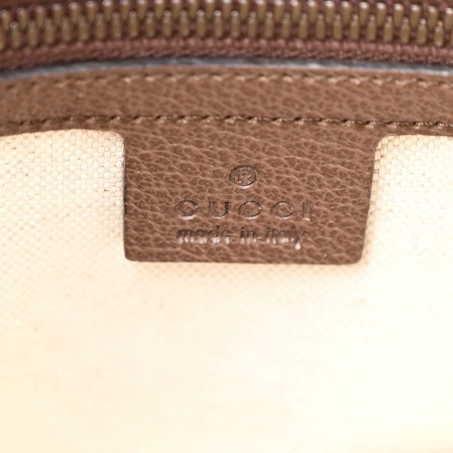 Gucci GG Supreme Monogram Web Small Ophidia Half Moon Hobo Brown 6 of 10