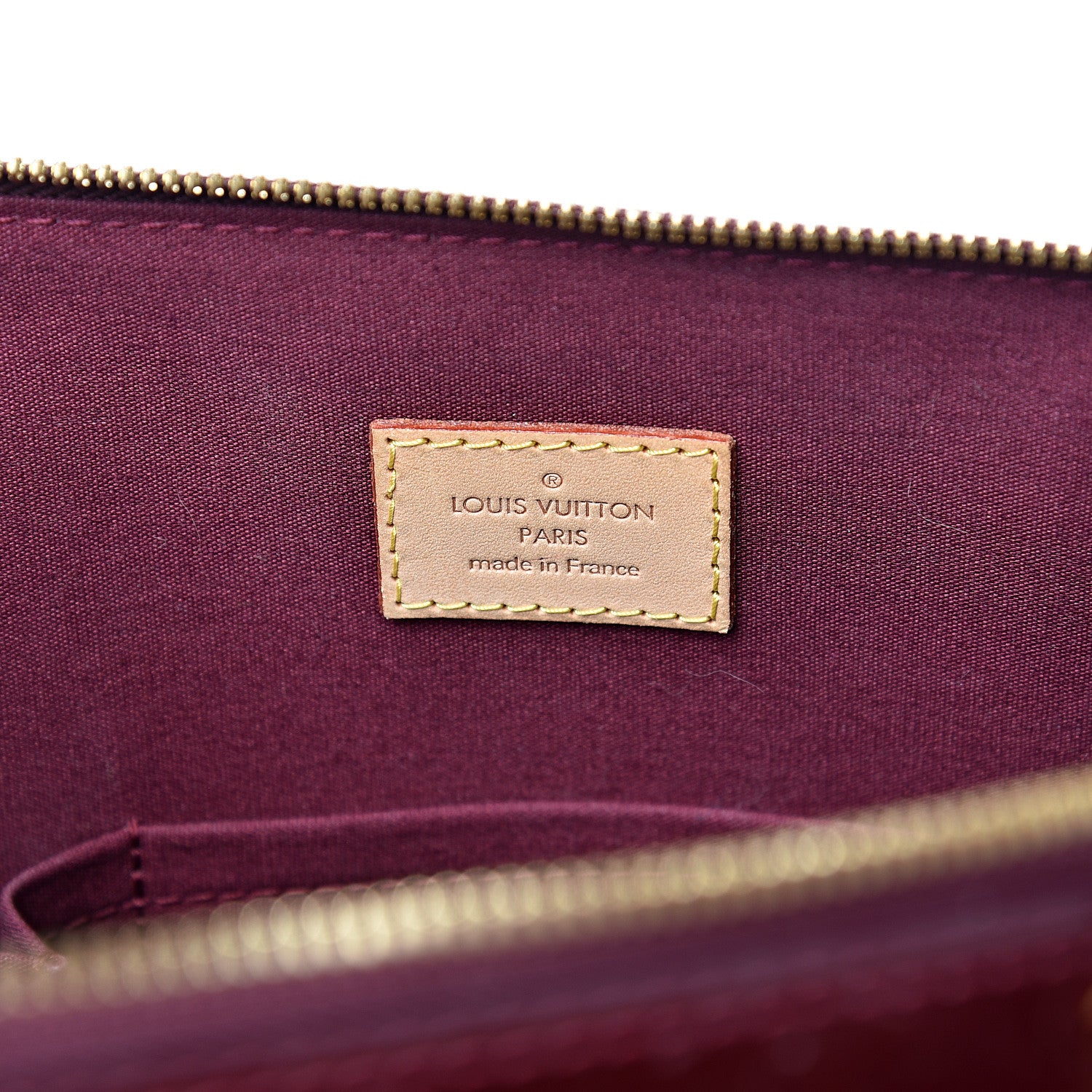 Louis Vuitton Vernis Alma GM Rouge Fauviste 5 of 14