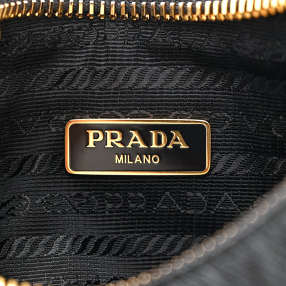 Prada Saffiano Lux Re-Edition 2005 Shoulder Bag Black 6 of 13