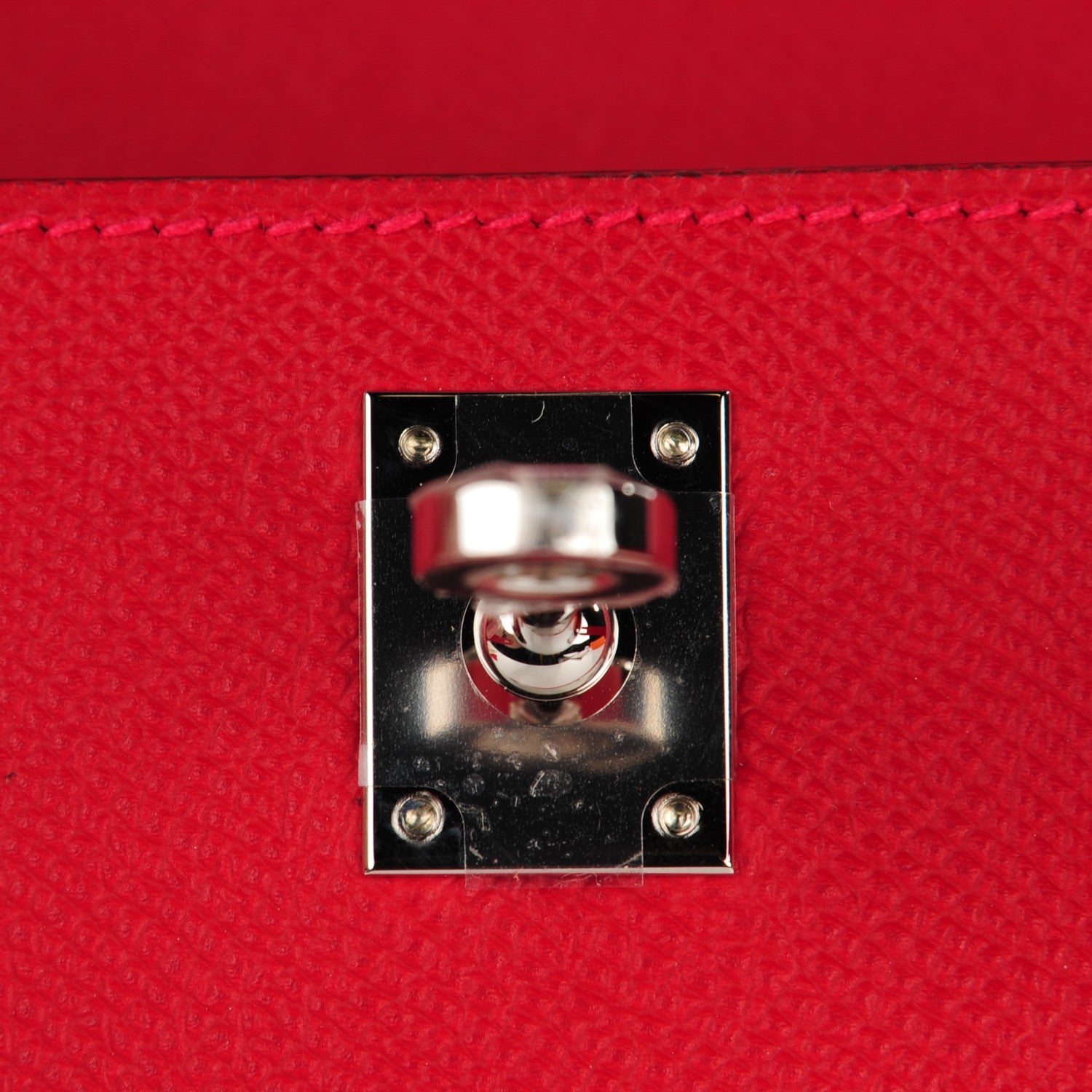 Hermes Epsom Kelly Pochette Clutch Rouge Casaque 11 of 18