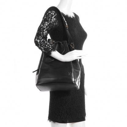 Louis Vuitton Epi Noe Black 2 of 7