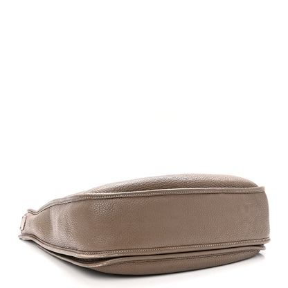 Hermes Taurillon Clemence Evelyne III GM Etoupe 4 of 12