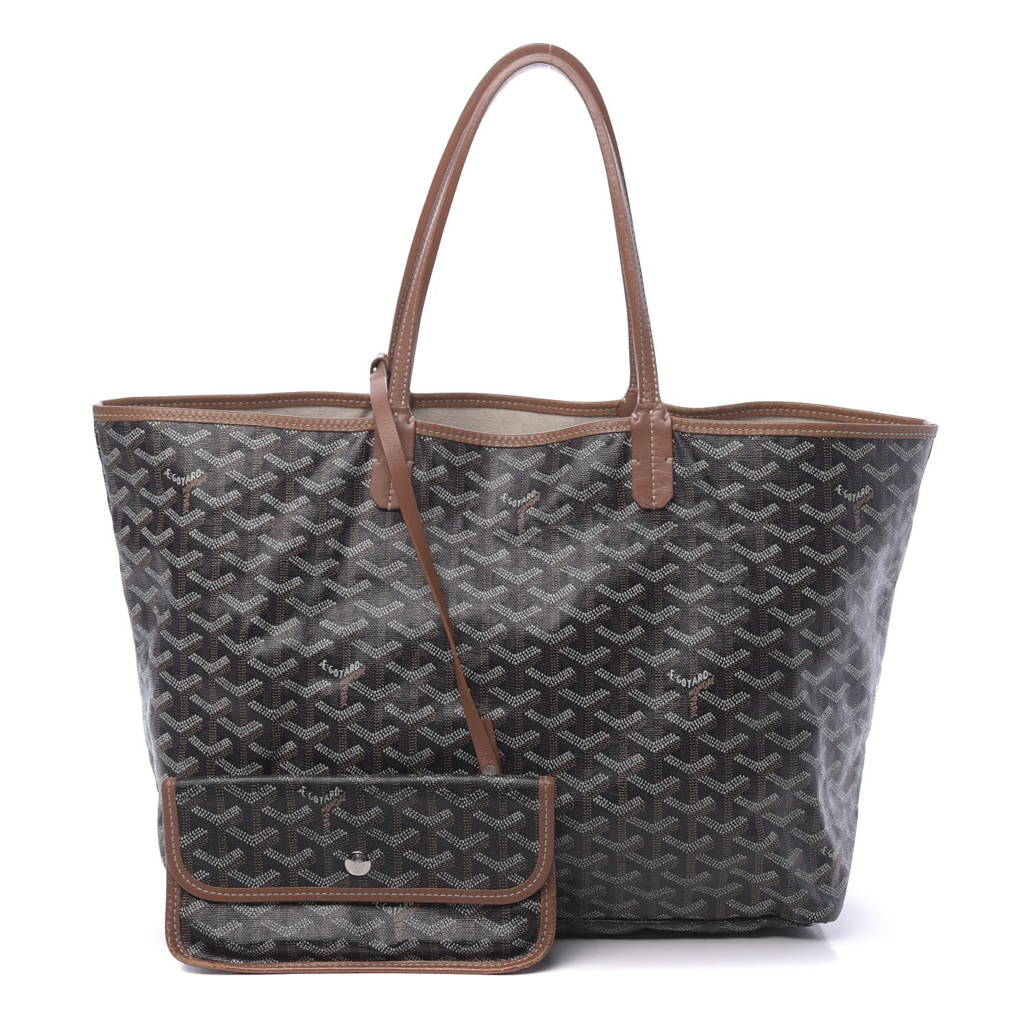 Goyard Goyardine Saint Louis PM Black Gold 1 of 18