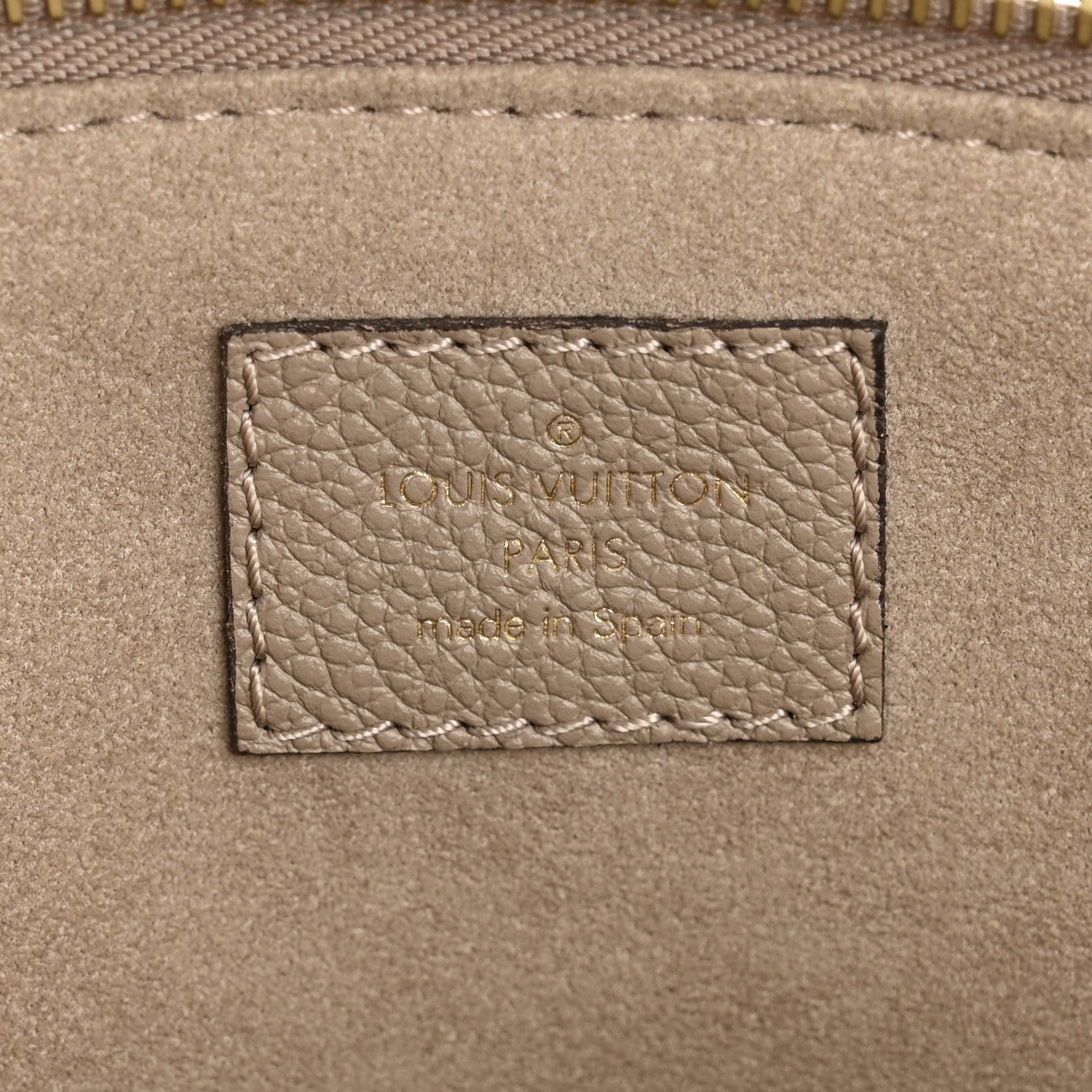 Louis Vuitton Empreinte Monogram Giant Petit Palais Tourterelle Creme 6 of 10