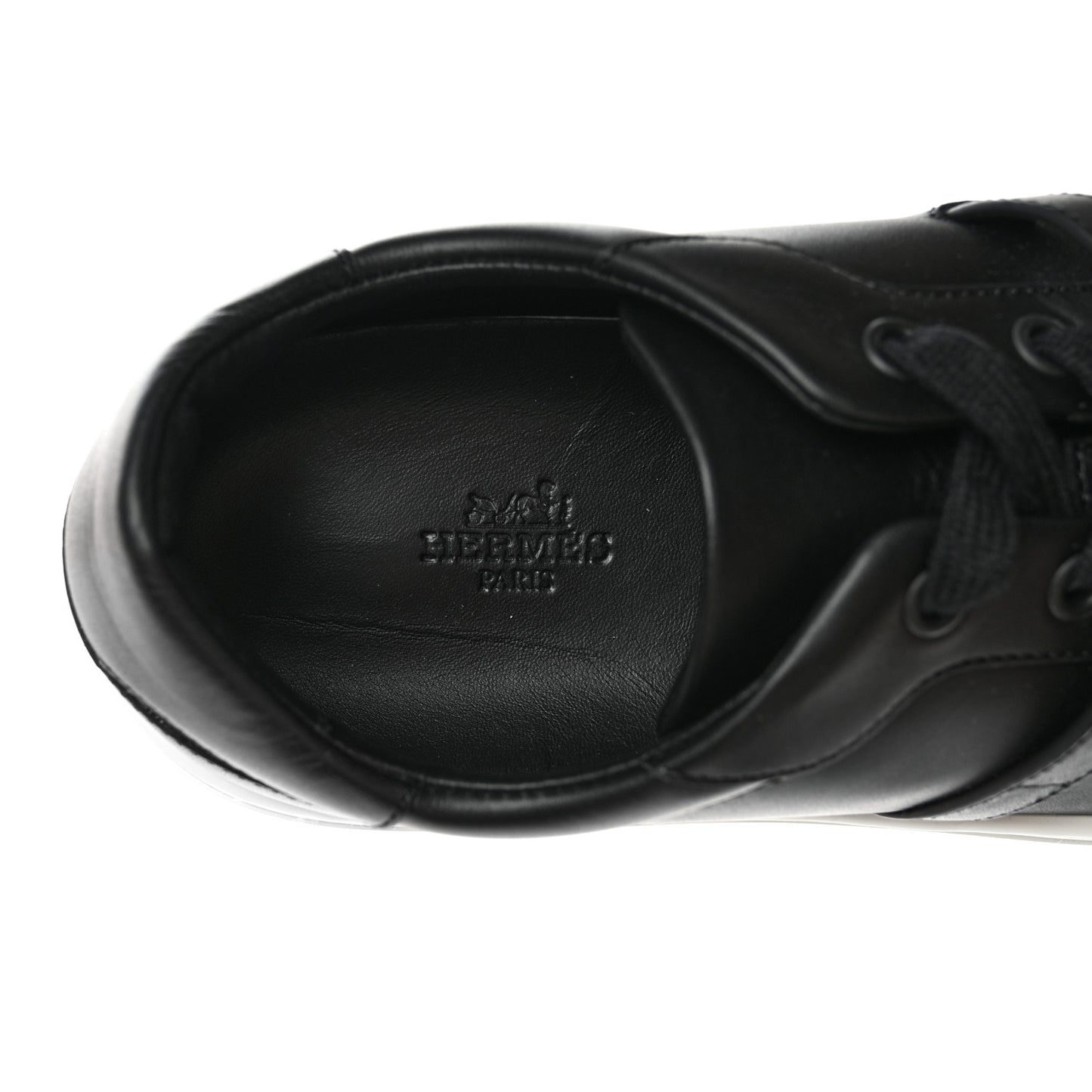 Calfskin Day Sneakers 38 Black