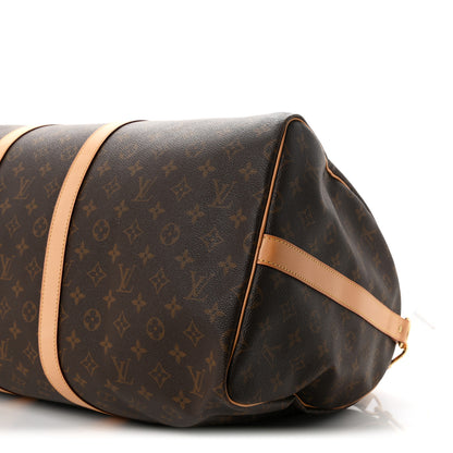 Louis Vuitton Monogram Keepall Bandouliere 55 9 of 9
