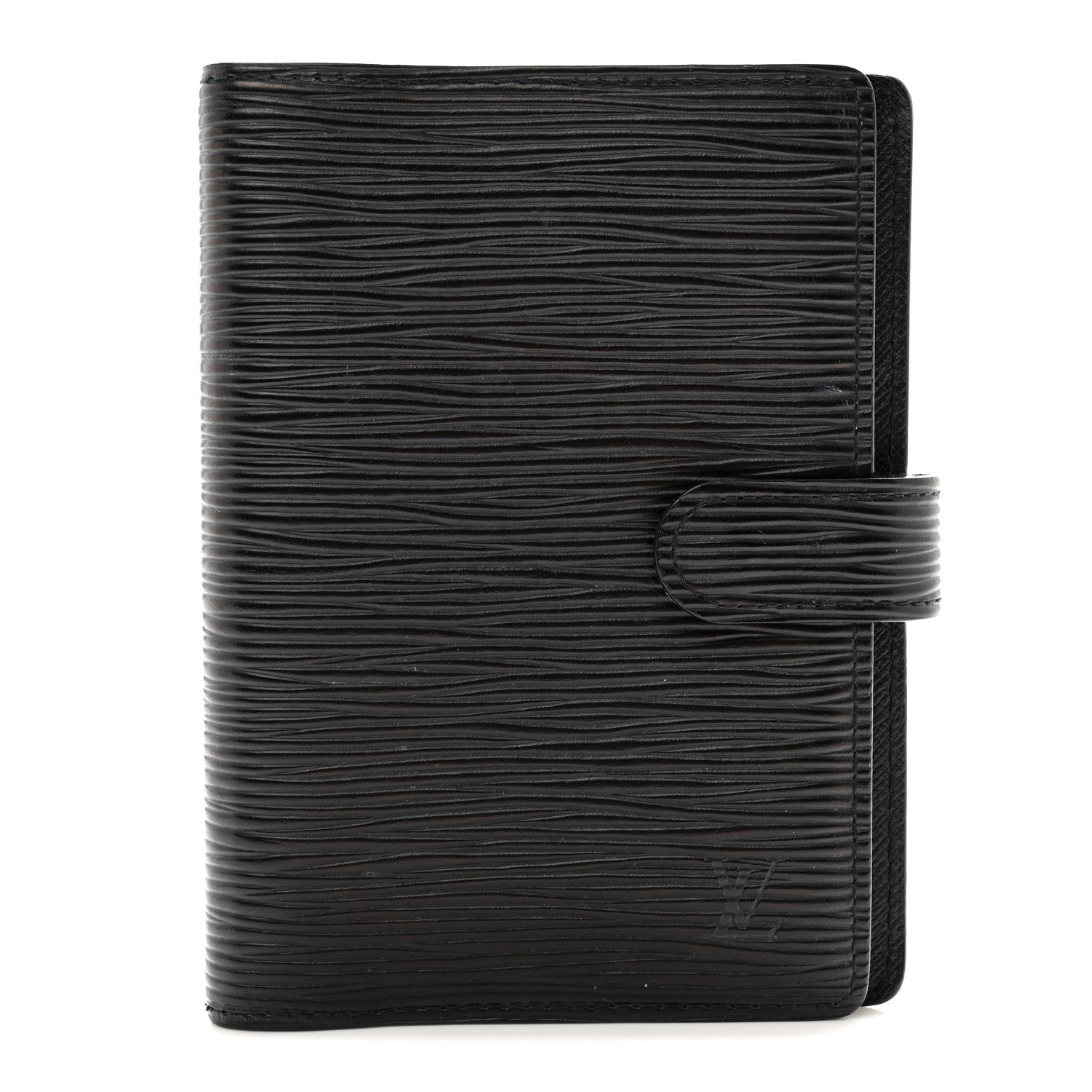 Louis Vuitton LOUIS VUITTON Epi Small Ring Agenda Cover Black 1 of 10