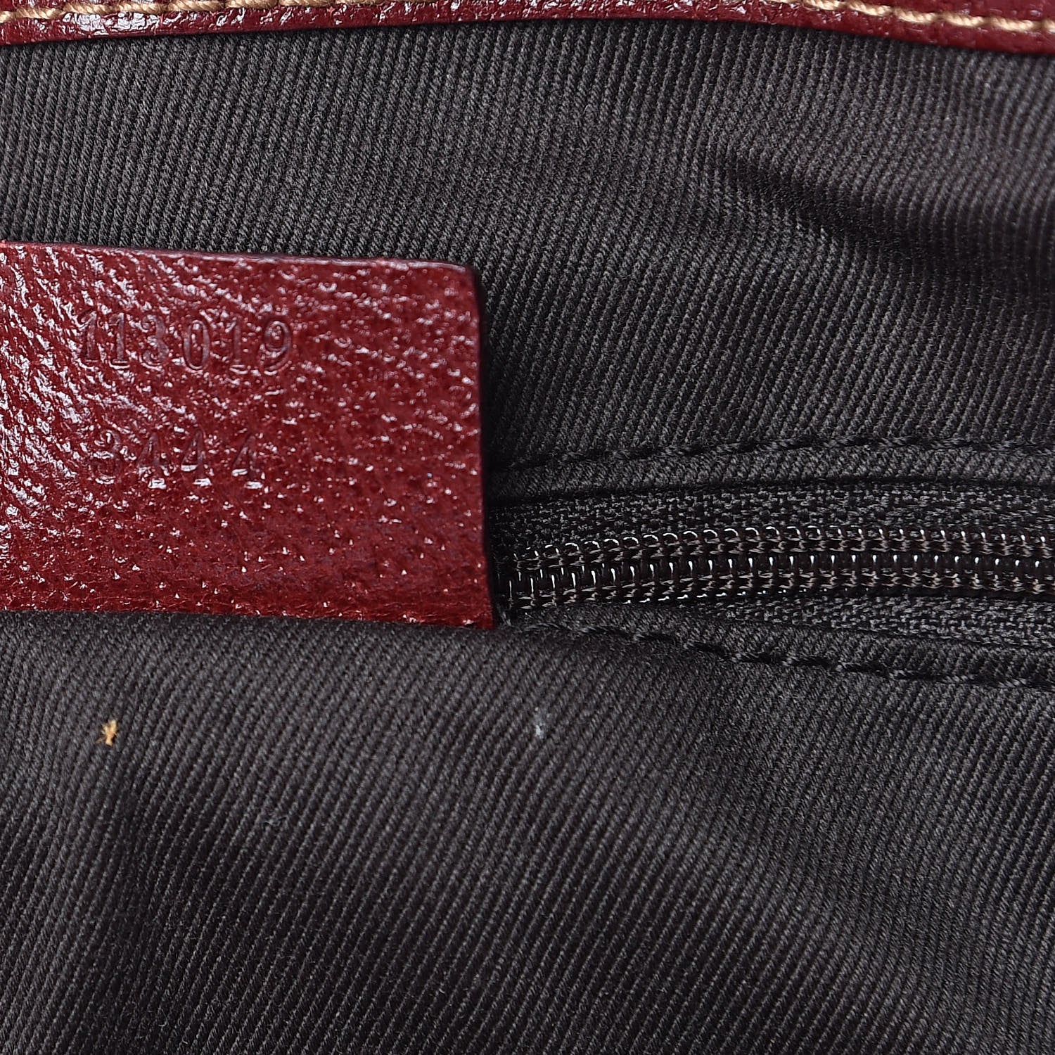 Gucci Monogram Medium Tote Red 7 of 11
