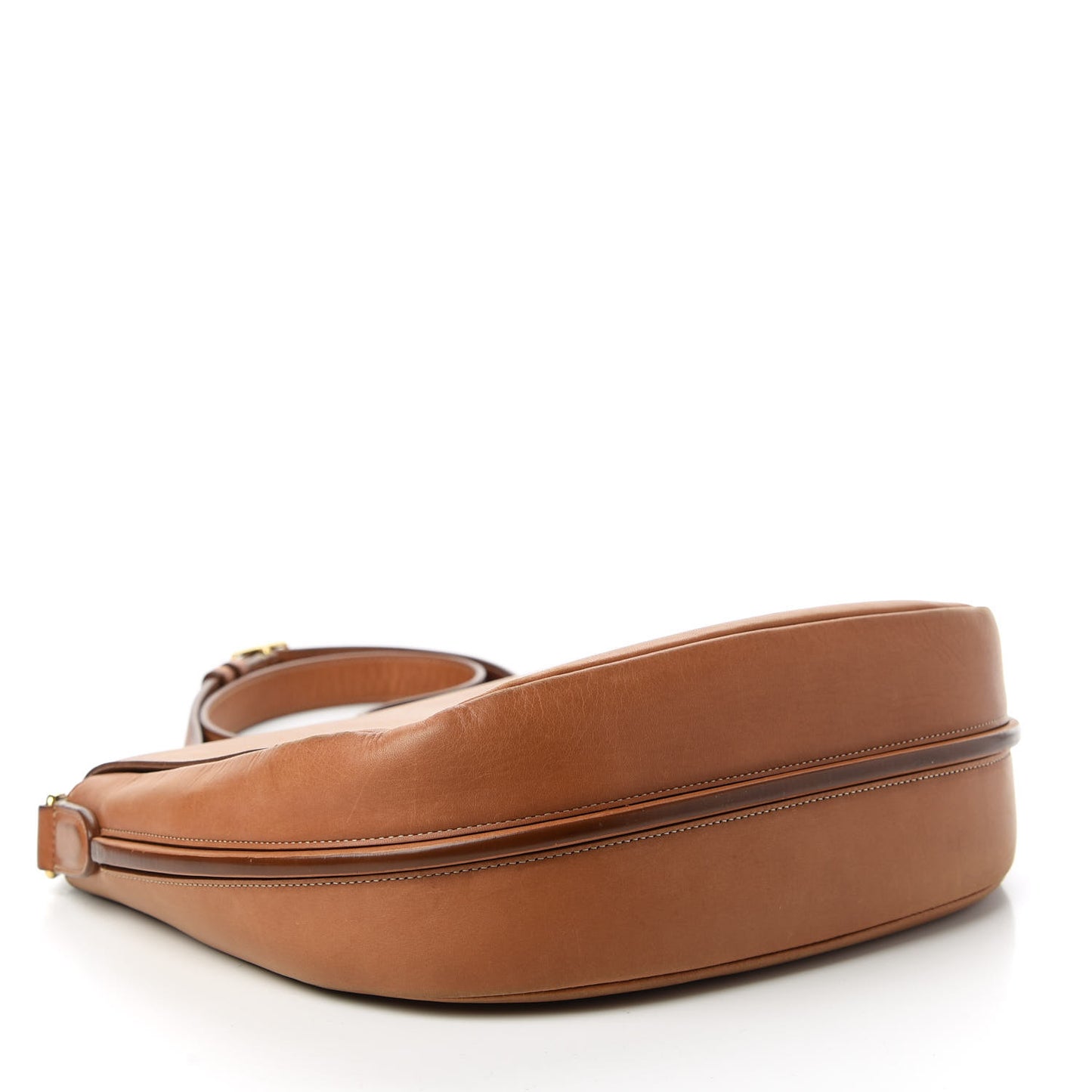 Natural Calfskin Trotteur Messenger Tan