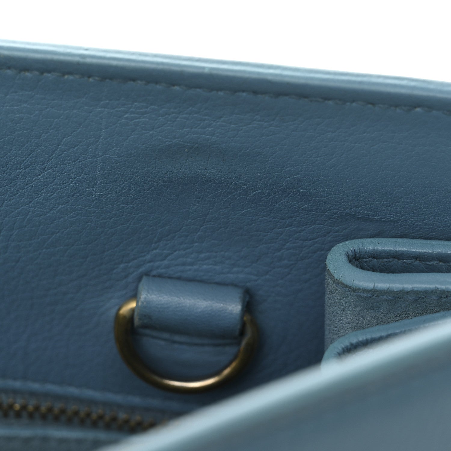 Saint Laurent Calfskin Small Sac De Jour Indigo 13 of 17