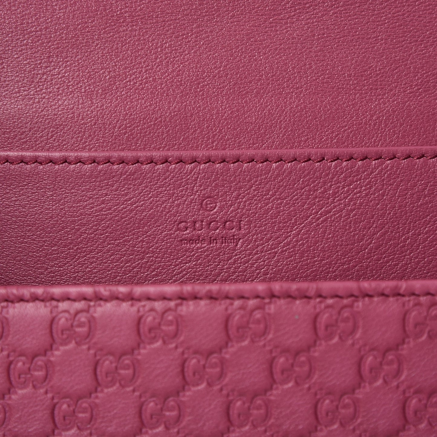 Microguccissima Travel Document Case Pink