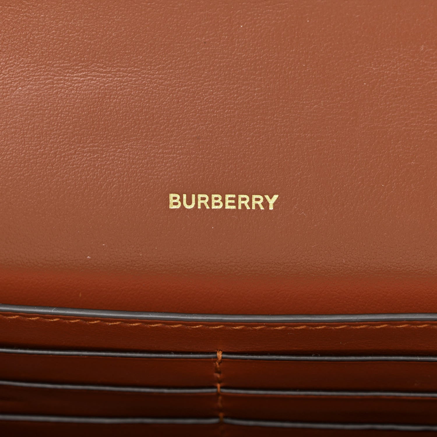 Burberry E-Canvas Icon Stripe Hannah Wallet With Detachable Strap Archive Beige 6 of 10