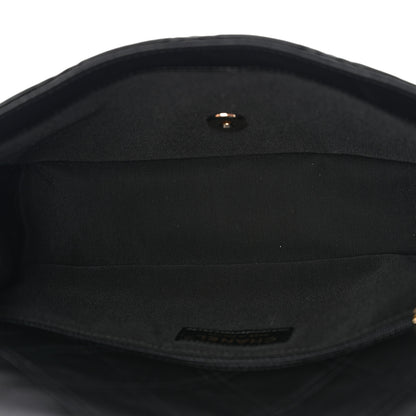 Chanel Lambskin Quilted Pearl Studded Flap Black 5 of 12