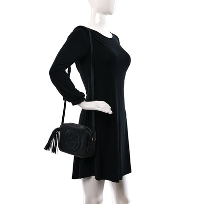 Gucci Pebbled Calfskin Small Soho Disco Bag Black 2 of 9