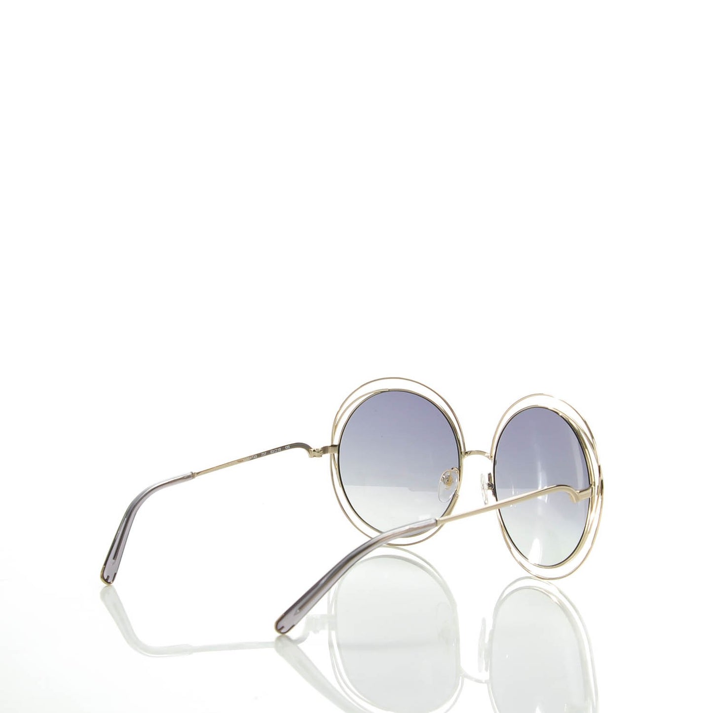Oversize Round Carlina Oversized Round Sunglasses CE114S Gold Light Grey