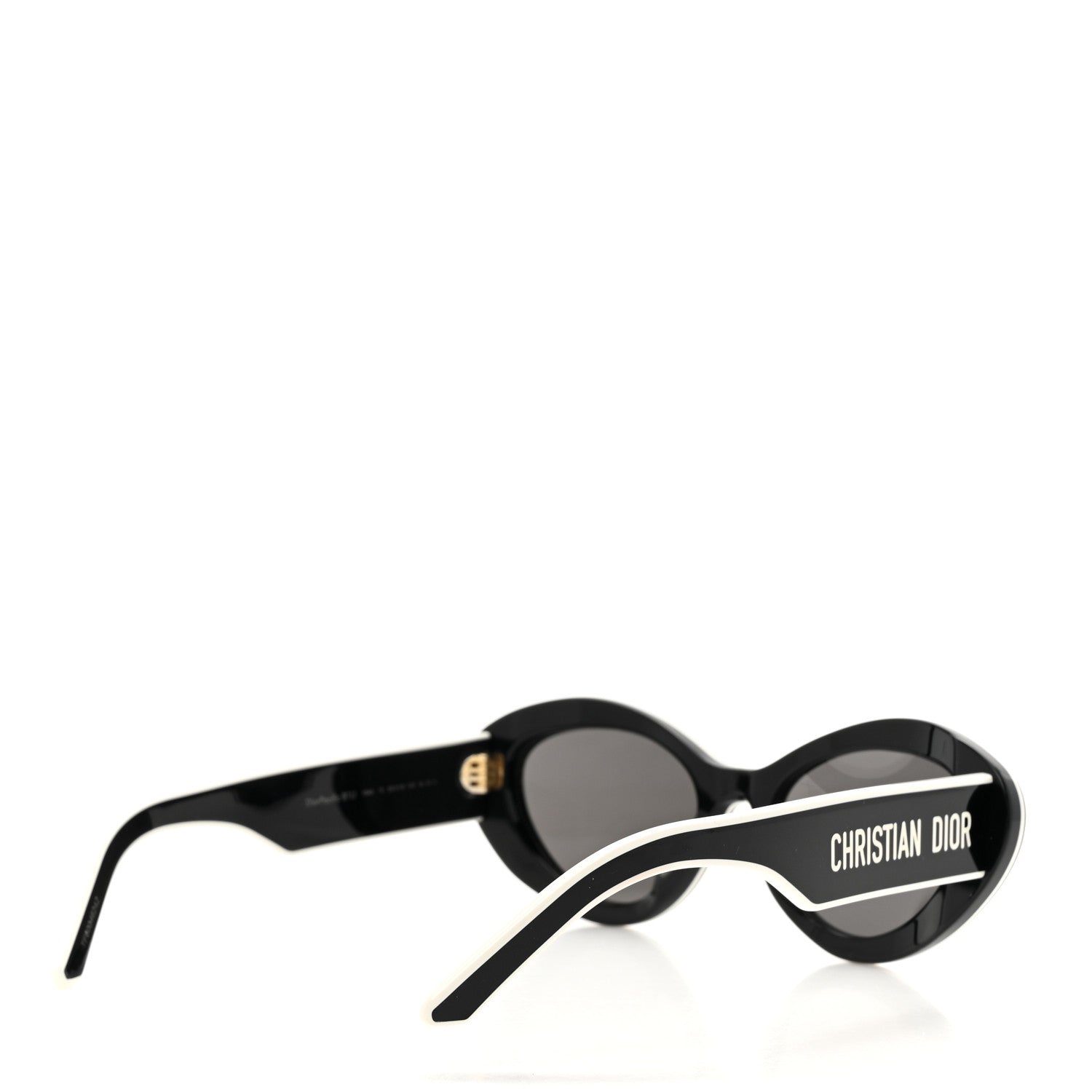 Christian Dior Acetate DiorPacific B1U Butterfly Sunglasses Black 4 of 7