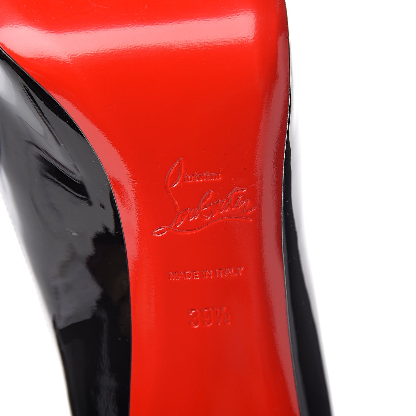 Patent New Very Prive 100 Pumps 39.5 Black